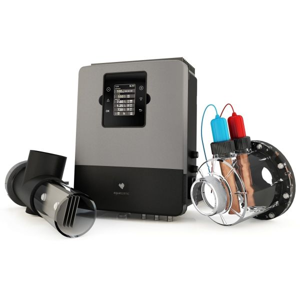 Система обеззараживания Hayward Aquascenic HD2 (110 м3), Гидролиз + Ионизация Cu/Ag