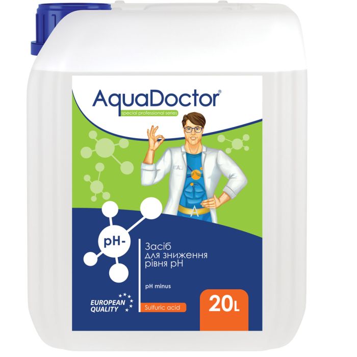 Средство для понижения pH AquaDoctor pH Minus (Серная 35%) 20 л