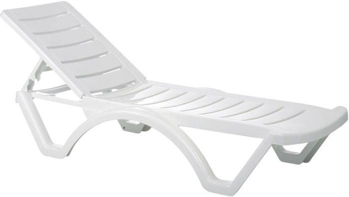 Шезлонг Aquajoy Aqua, белый