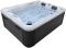 СПА-бассейн Aquajoy Bali (210х160х77 см), Серебристо-белый мрамор