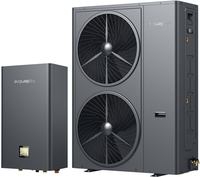 Инверторный тепловой насос для дома Aquajoy Plus 16T (15.57 кВт), циркуляционный насос + трехходовой клапан