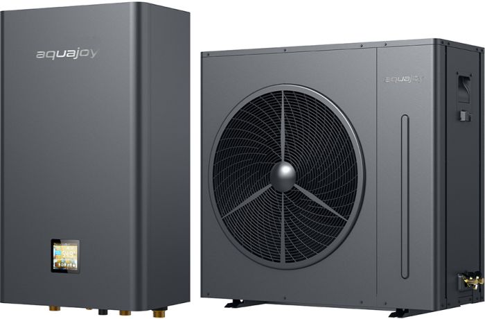 Инверторный тепловой насос для дома Aquajoy Plus 13 (12.6 кВт), циркуляционный насос + трехходовой клапан