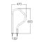 Поручень для бассейна Emaux ARB-F, AISI-316