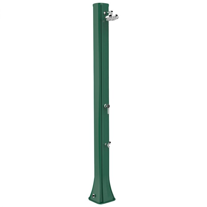 Душ солнечный Aquaviva Big Happy Five с мойкой для ног, темно-зеленый F620/6016, 36 л