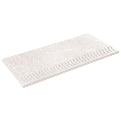 Бортовая прямая плитка Aquaviva Granito Light gray, 595x289x20 мм