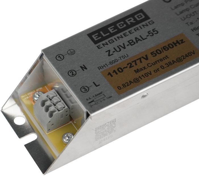 Балласт в сборе Elecro UF-55 Вт (для моделей с датчиком протока, счетчиком часов) SN выше 134043
