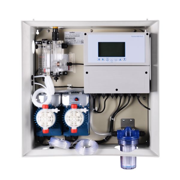 Станция управления качеством воды Aquaviva PH+Free Cl 5л/ч + Ячейка + 2 насоса