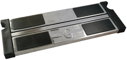 Ступенька для лестниц Golfinho E5037, AISI 316, двойная