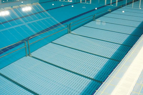 Платформа для уменьшения дна бассейна Golfinho E5197.2 (250х100 см, AISI-316), стандартная