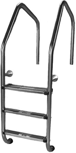 Лестница для бассейна Golfinho E5265.3 (3 ступени), AISI-316