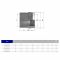 Муфта ПВХ Effast RGRMAR020B переходная, c металлическим кольцом d20x1/2"