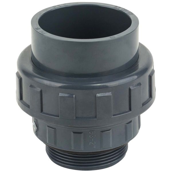 Муфта ПВХ Kripsol EHM20 63.C разборная, с наружной резьбой d63х2"