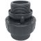 Муфта ПВХ Era UU00250 разборная с наружной резьбой, d50х1-1/2" 