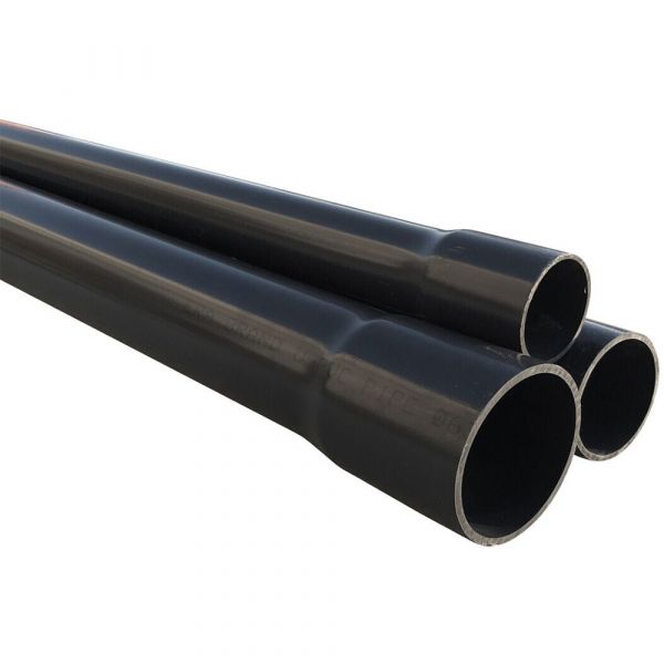 Труба НПВХ (PVC-U) напорная клеевая Era PN10 d90 мм, 3 м