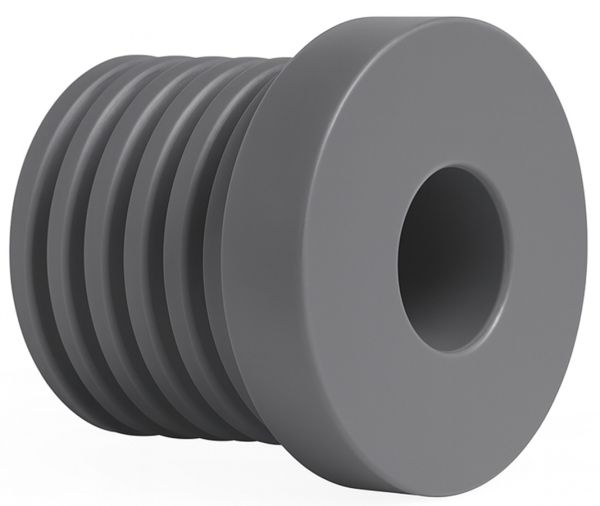 Резьбовой штуцер Fitstar 510403 для Taifun, Ø19 мм, серый