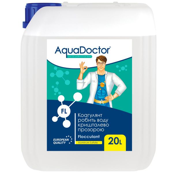 Коагулянт для бассейна AquaDoctor FL 20 л жидкий