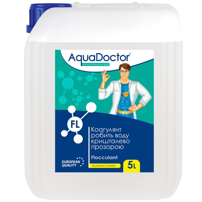 Коагулянт для бассейна AquaDoctor FL 5 л жидкий