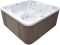 СПА-бассейн IQUE Corsica 2000-CFL (200х200х89 см) Brushed walnut