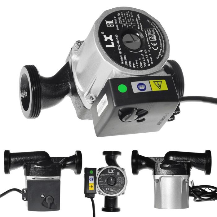 Насос циркуляционный Aquaviva LX GPD32-4S-180 (220 В, 3.2 м3/ч), с переменной скоростью