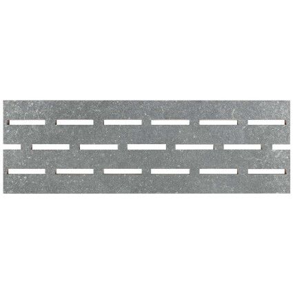 Переливная решетка Aquaviva Granito Gray, 595x195x20 мм