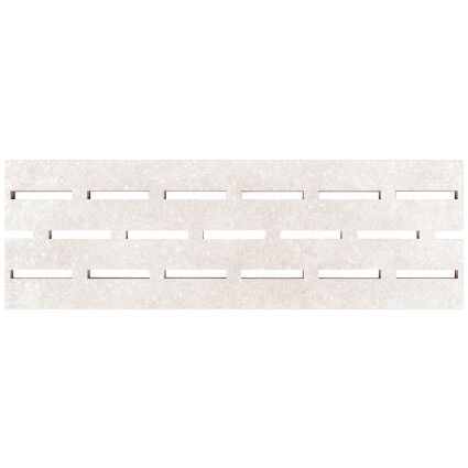 Переливная решетка Aquaviva Granito Light Gray, 595x195x20 мм