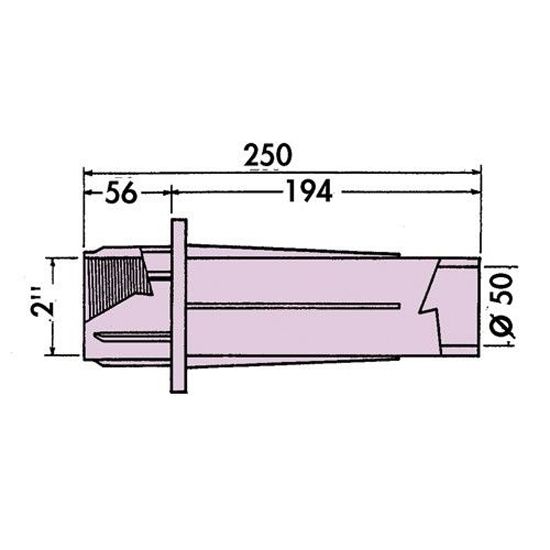 Закладная в бетон Hayward 3358 под плитку
