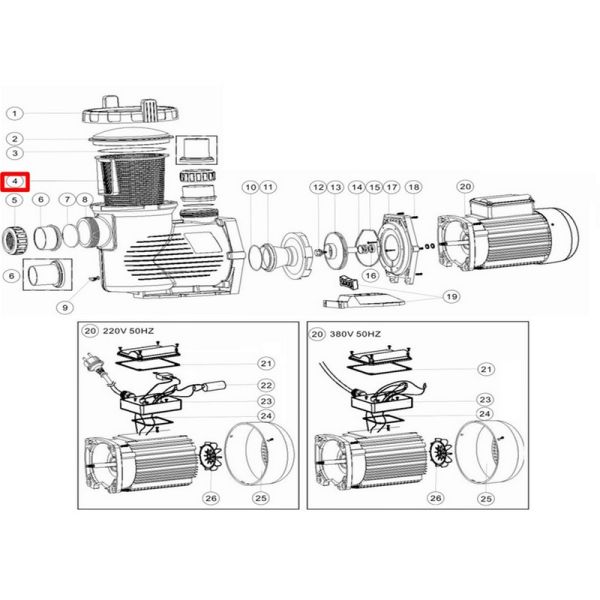 Корзина префильтра насоса EPH (1110024)