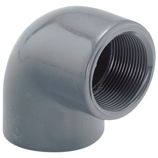 Колено ПВХ Hidroten ВР-ВР 1002304, резьбовой, d1 1/4"
