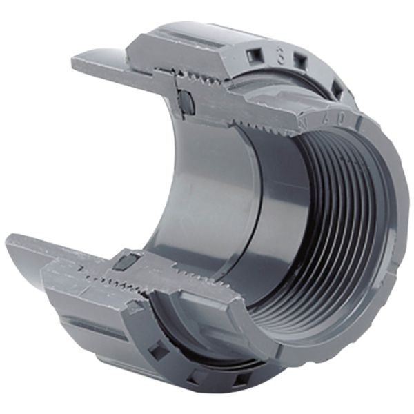 Муфта разборная ПВХ Hidroten ВР 1002034, переходная, d2"1/2-75 мм