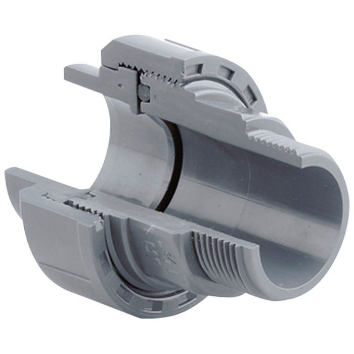 Муфта разборная ПВХ Hidroten НР 1002057, переходная, d1 1/2"- 40 мм