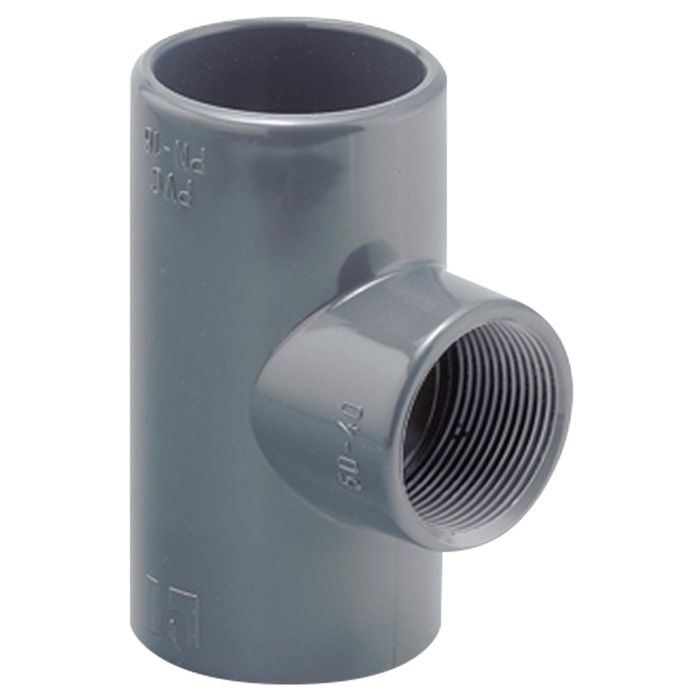 Тройник переходной 90° ПВХ Hidroten 1002253, BP, d110 мм, 3"