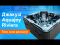 СПА-бассейн Aquajoy Riviera (200х200х90 см), темный опал, с динамиками и LED-подсветкой