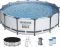 Каркасный бассейн Bestway 56950 (427х107 см) с картриджным фильтром, тентом и лестницей