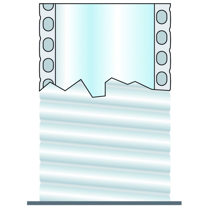 Труба ПВХ (PVC) гибкая Aquaviva Flex d63x4 мм 