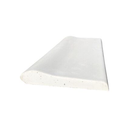 Копинговый камень Aquazone 320x500x50-25 мм, белый