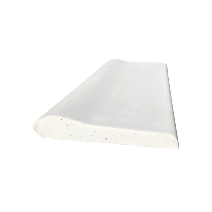 Копинговый камень Aquazone 320x500x50-25 мм, белый, уценка
