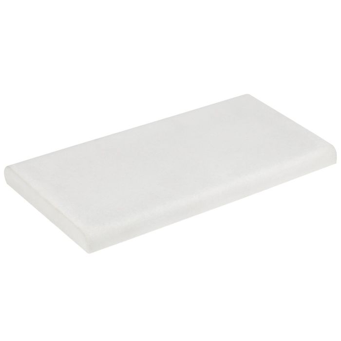 Копинговый камень Aquazone 250x500x30-25 мм, противоскользящий, белый