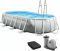 Каркасный бассейн Intex 26796 OVAL (503х274х122 см) с картриджным фильтром, лестницей и тентом