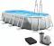 Каркасный бассейн Intex 26798 OVAL (610х305х122 см) с картриджным фильтром, лестницей и тентом