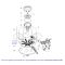 Коллектор фильтра Kripsol DOM.8 R2029090/ RFD0300.00R (без трубы, верхнее подключение)