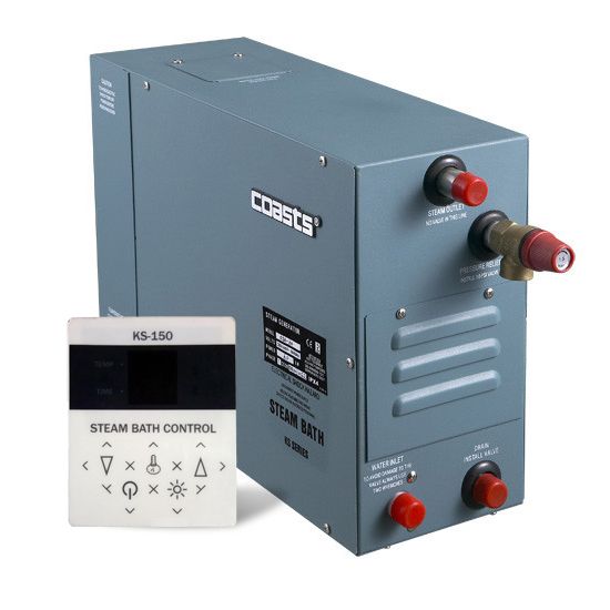 Парогенератор Coasts KSA-120 12 кВт 380В с выносным пультом KS-150  
