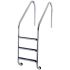 Ladder Hayward Munich AISI 316 (3 steps), for a wide board
