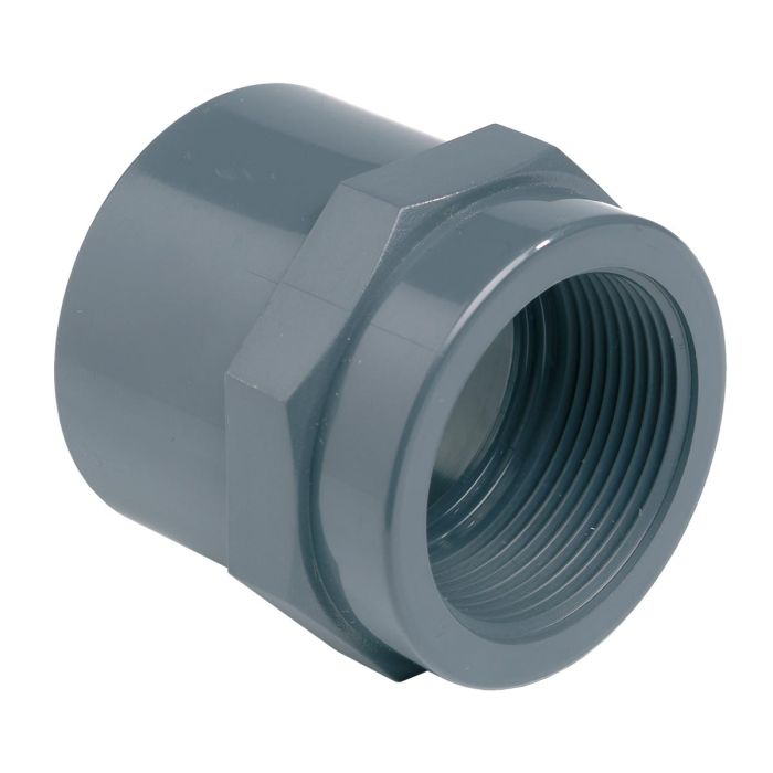 Муфта ПВХ Effast RGRMAG050F переходная с внутренней резьбой, d50x1-1/2"