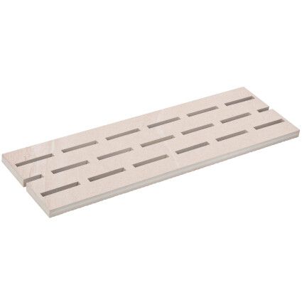 Переливная решетка Aquaviva Montagna Light Gray, 595x195x20 мм