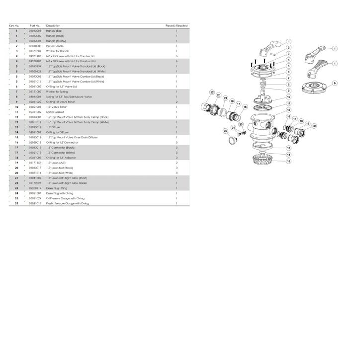 Фильтр Emaux V350 (4 м3/ч, D355)