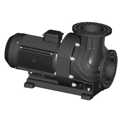 Насос Aquaviva LX WEQ400 (380 В, 60 м3/ч, 4HP), пластиковая подставка