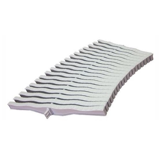 Overflow grate Kripsol NMC 2020.C with central connection 195x20 mm