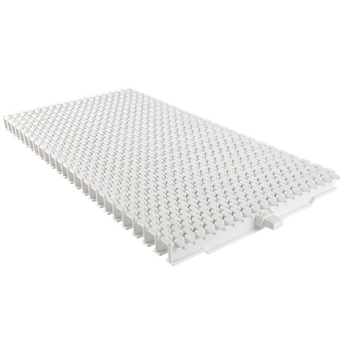 Переливная решетка Aquaviva TG-03 Grift Claw с центральным соединением 245x25 мм (белая)  