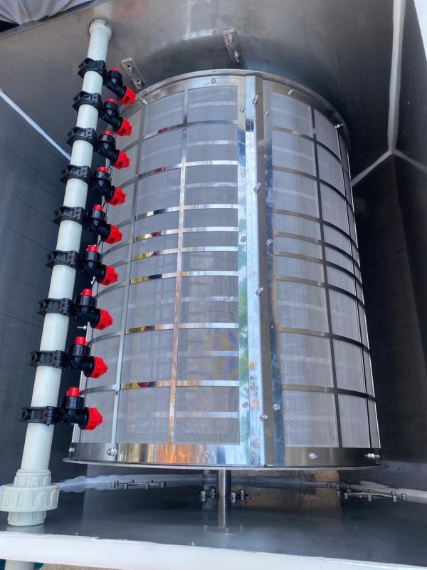 Барабанный фильтр AVA 50 для пруда или УЗВ