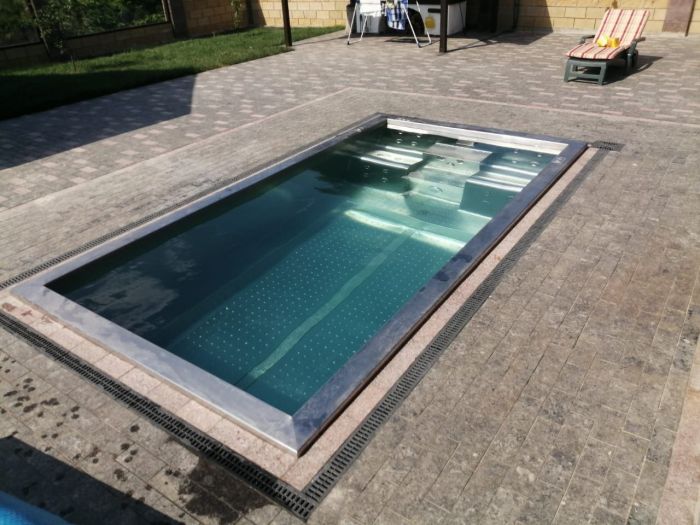 Переливная гидромассажная чаша, SPA